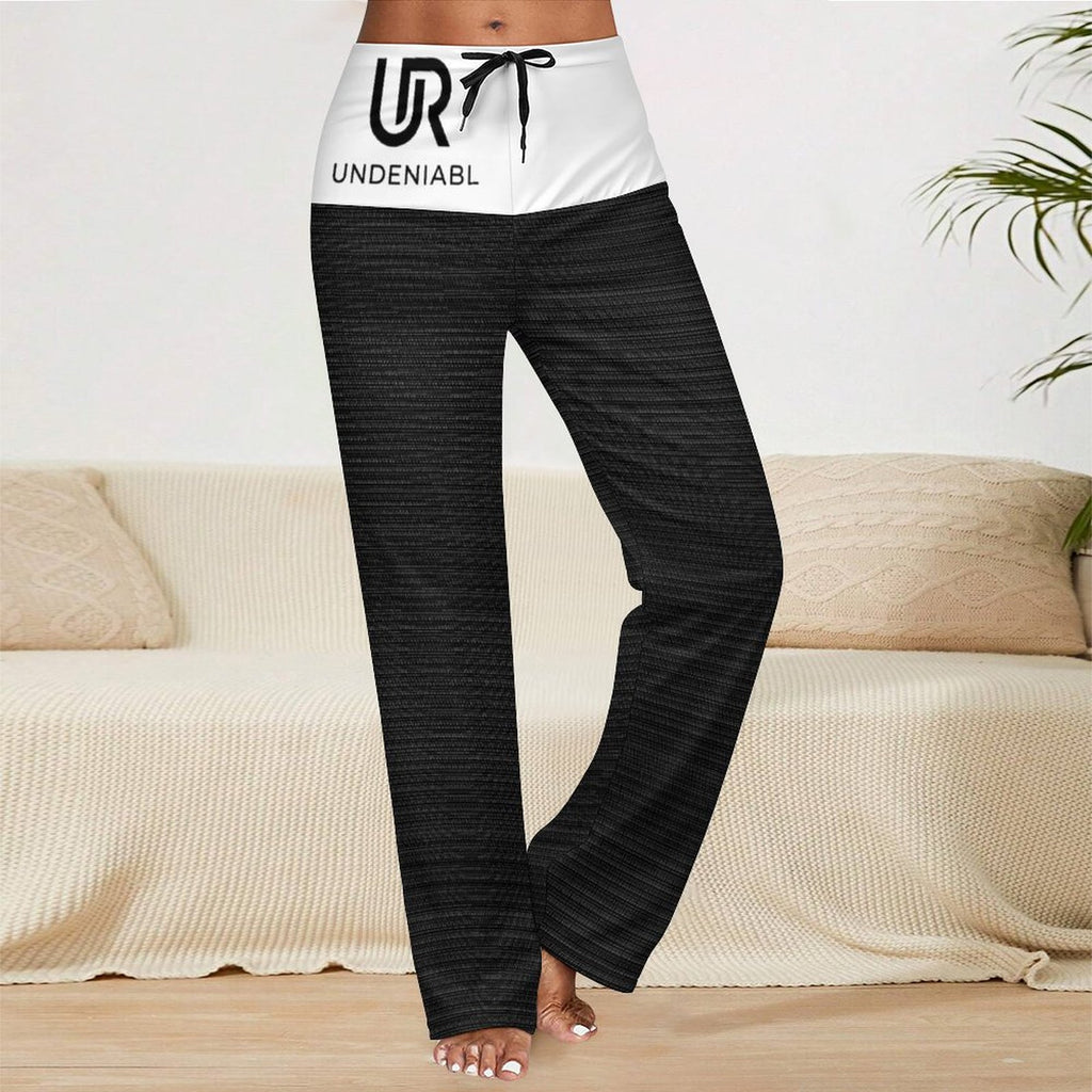 UR UNDENIABL Straight-Leg Drawstring Yoga Pants