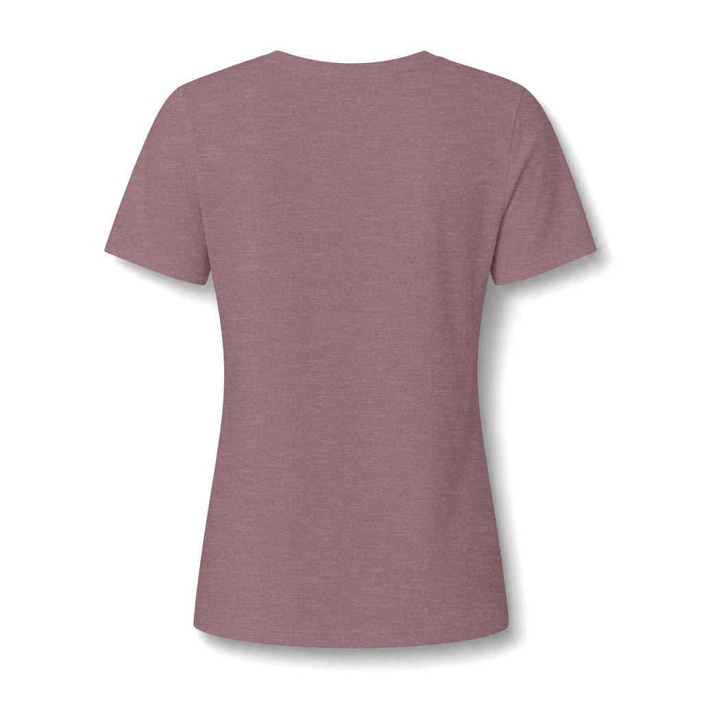 Undeniabl Logo Women's V‑Neck Tee — Minimalist Motivational Graphic Shirt