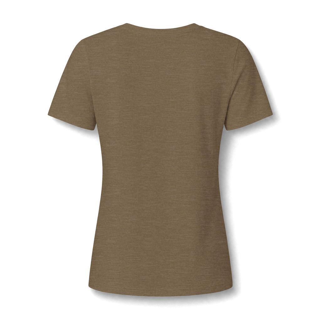 Undeniabl Logo Women's V‑Neck Tee — Minimalist Motivational Graphic Shirt