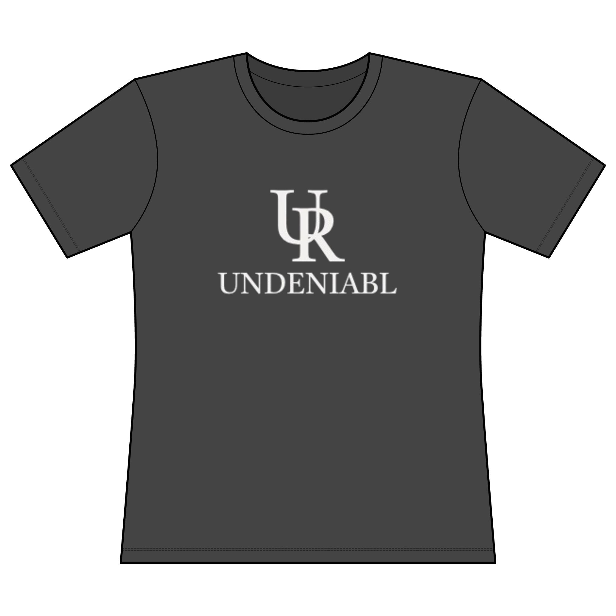 Undeniabl Logo Women's T‑Shirt — Motivational Performance Tee