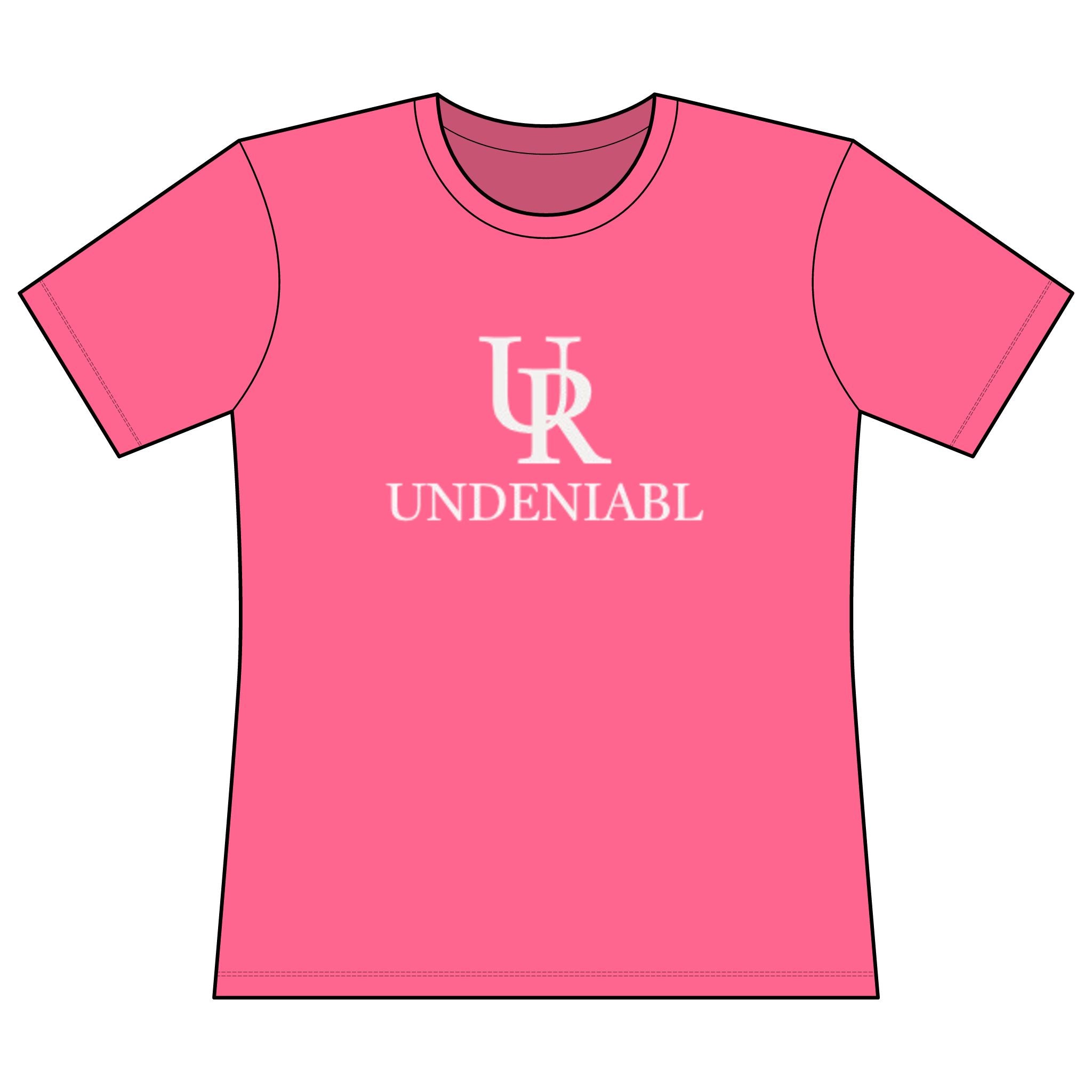 Undeniabl Logo Women's T‑Shirt — Motivational Performance Tee