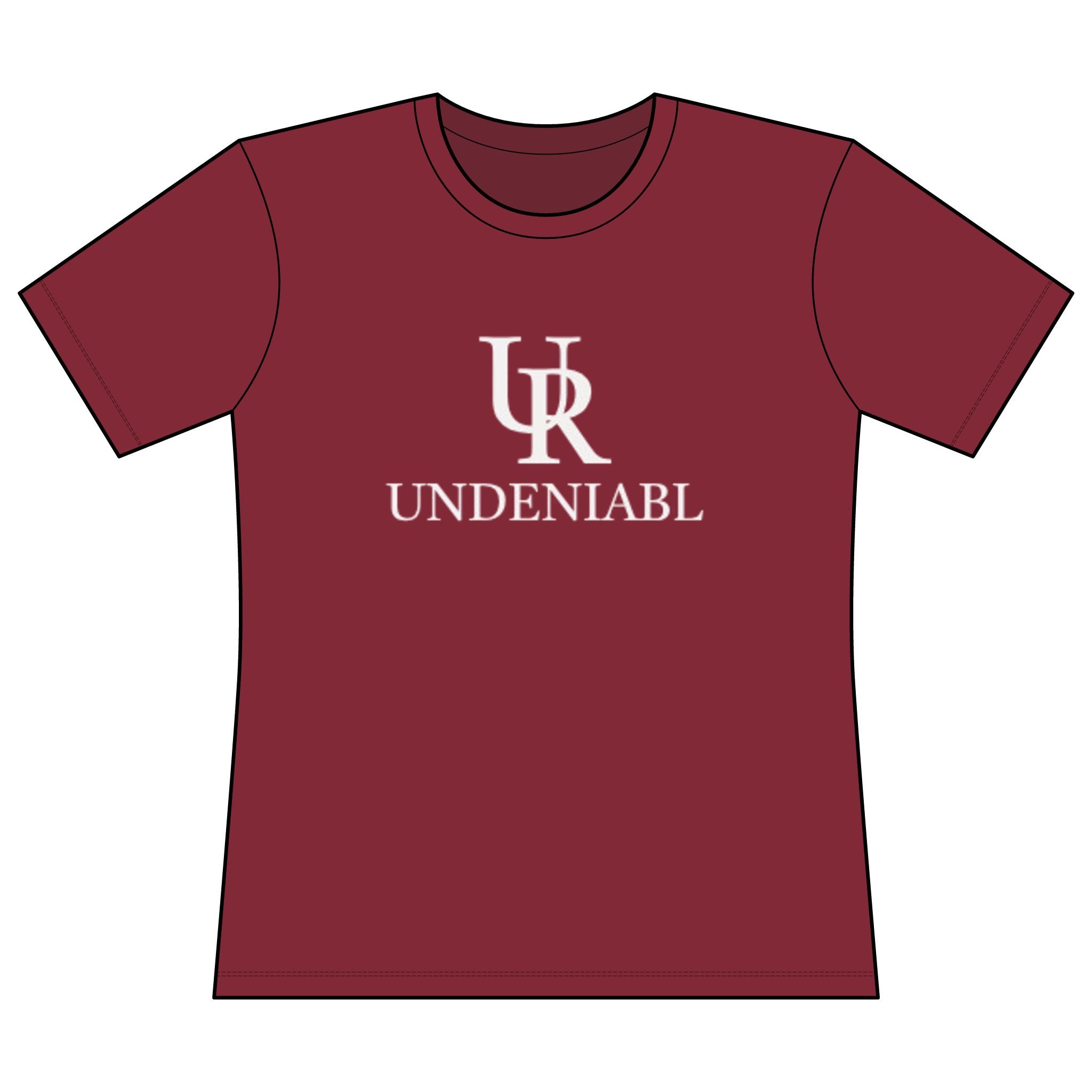 Undeniabl Logo Women's T‑Shirt — Motivational Performance Tee
