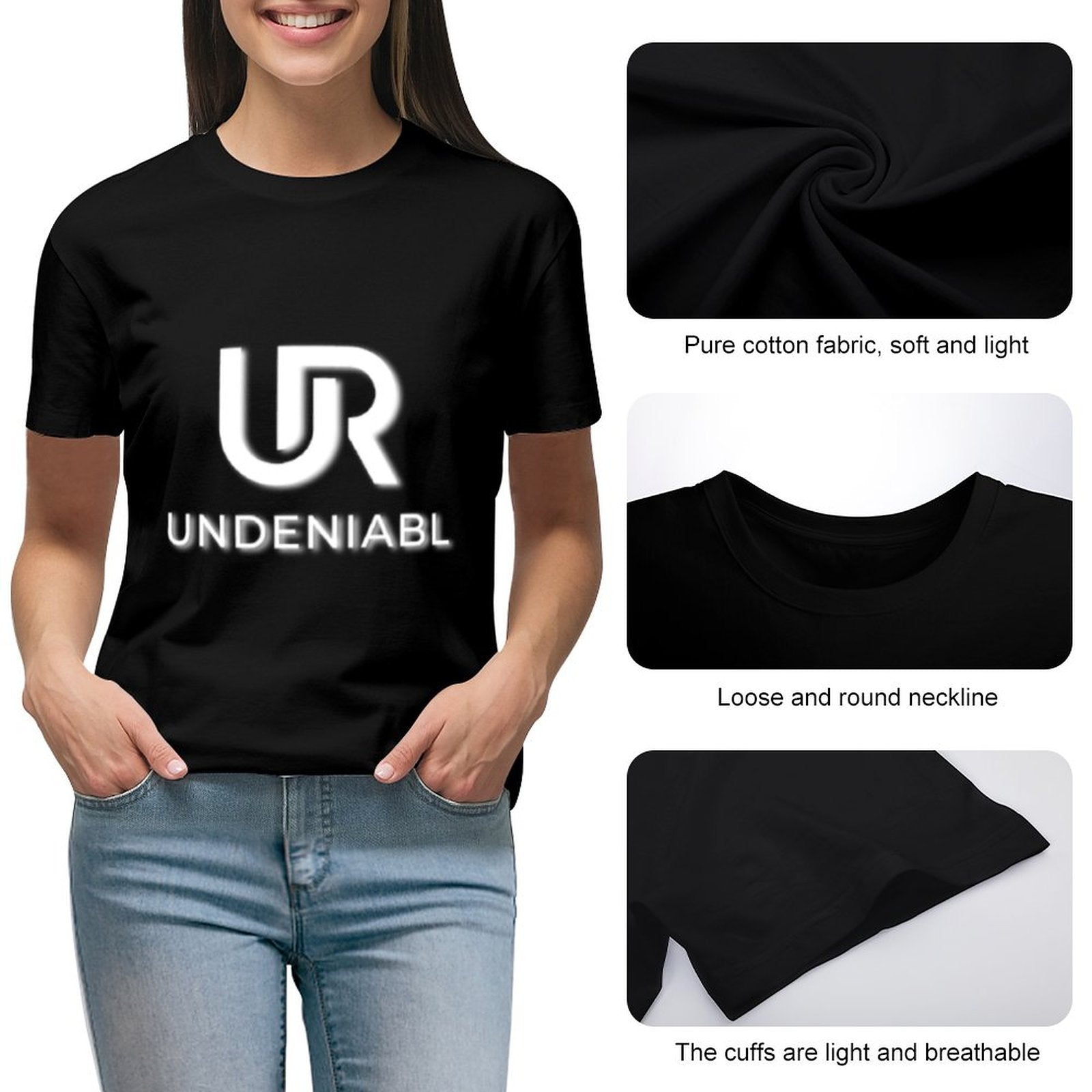 UR UNDENABL Women Custom Tee
