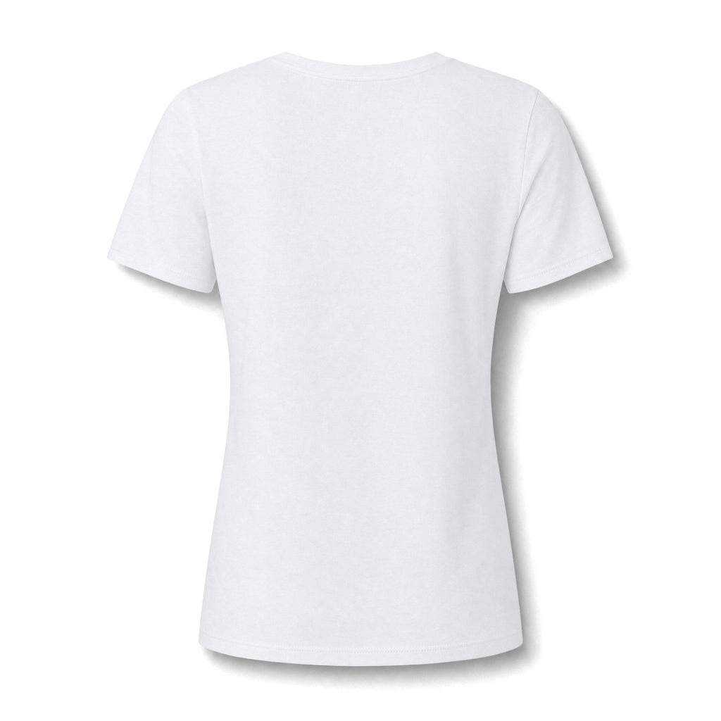 Undeniabl Logo Women's V‑Neck Tee — Minimalist Motivational Graphic Shirt