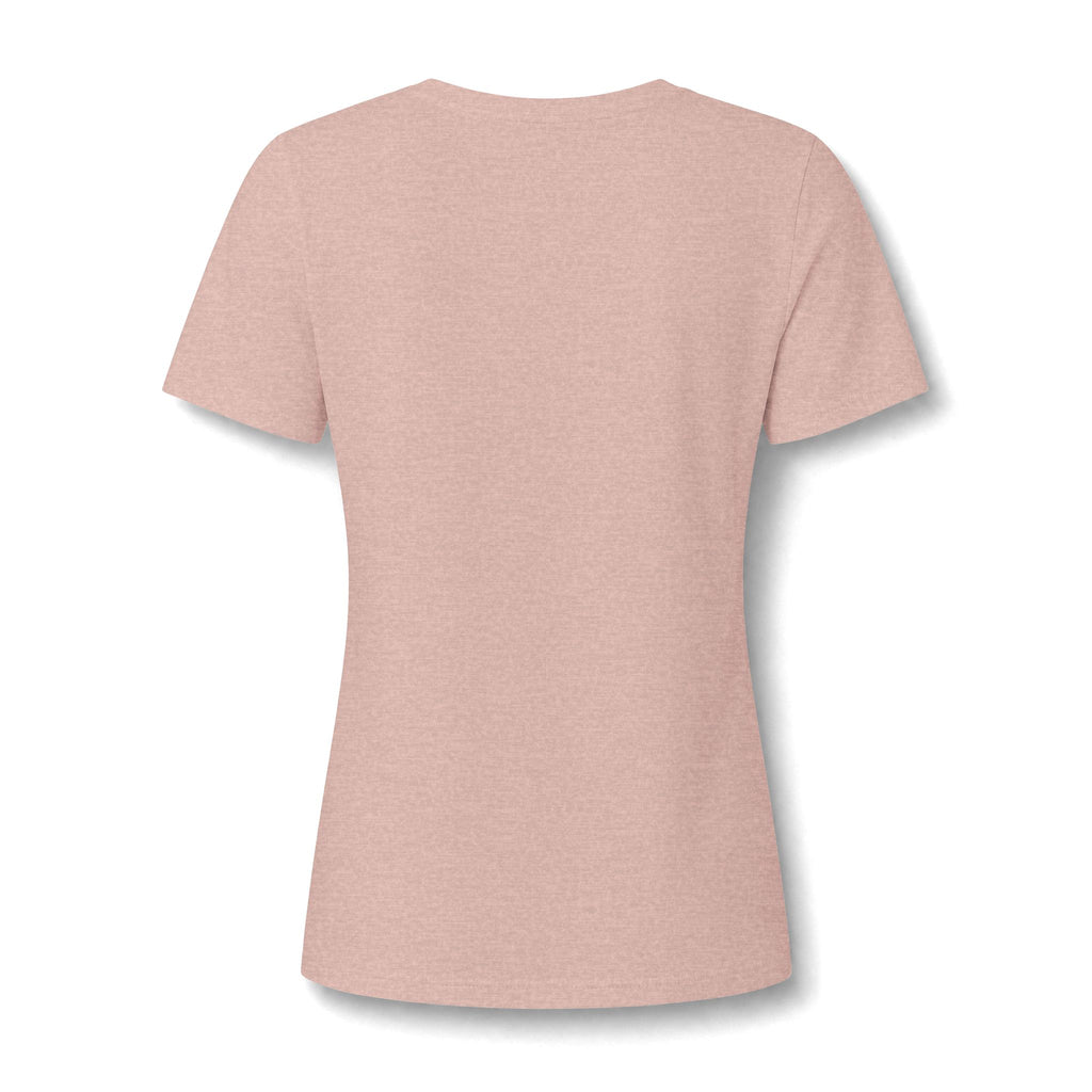 Undeniabl Logo Women's V‑Neck Tee — Minimalist Motivational Graphic Shirt