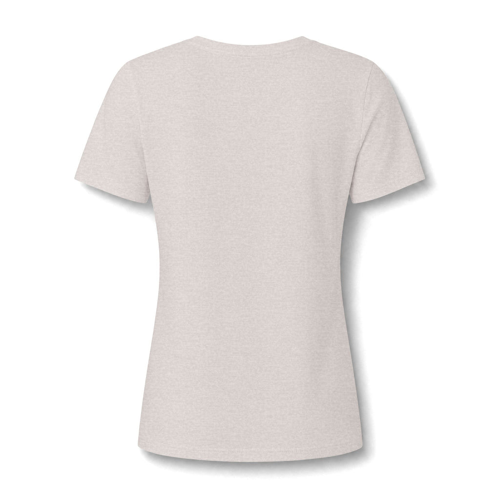 Undeniabl Logo Women's V‑Neck Tee — Minimalist Motivational Graphic Shirt