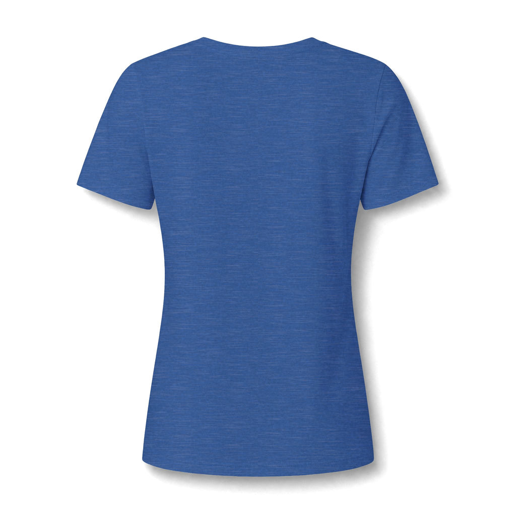 Undeniabl Logo Women's V‑Neck Tee — Minimalist Motivational Graphic Shirt