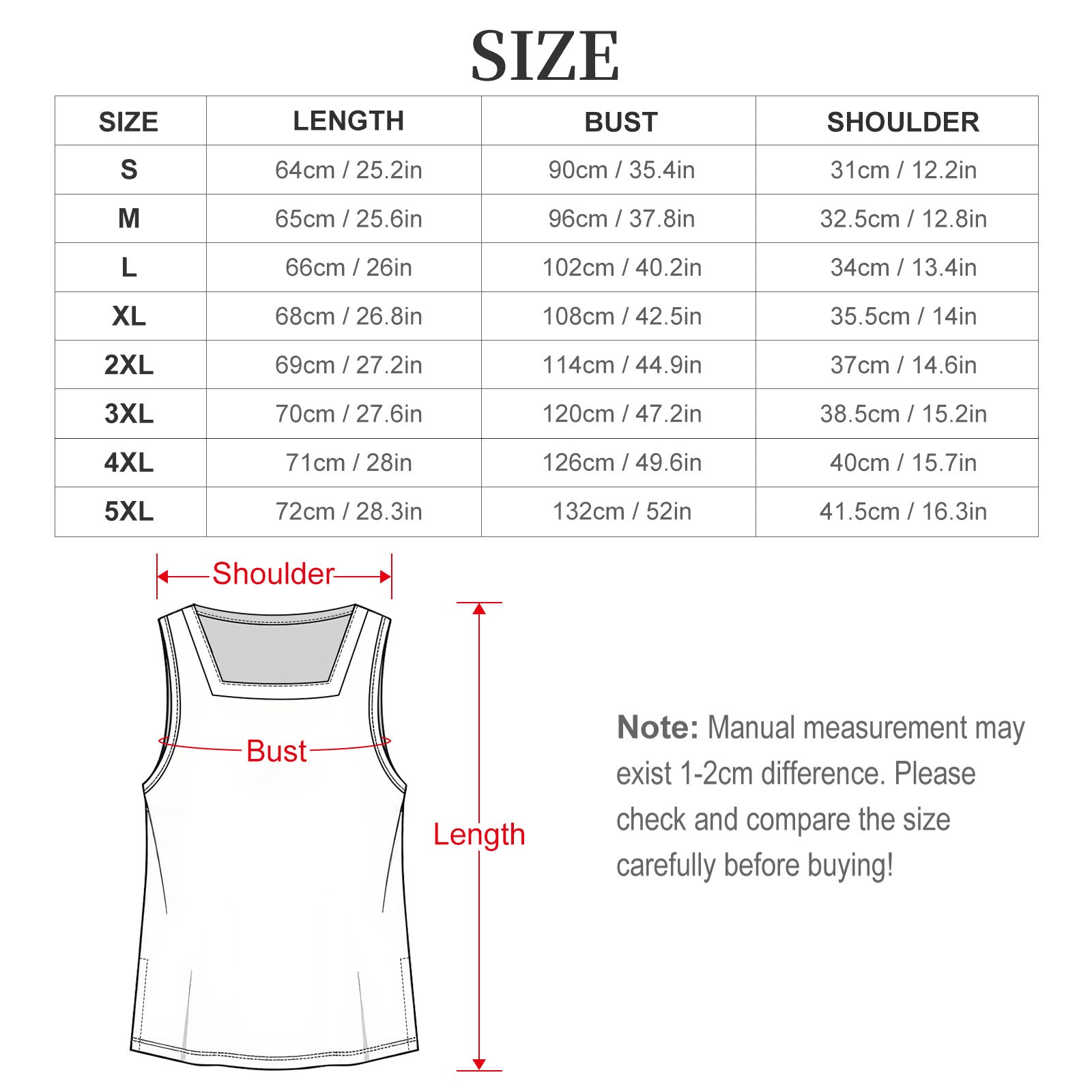 UNDENIABL Square Neck Tank Top