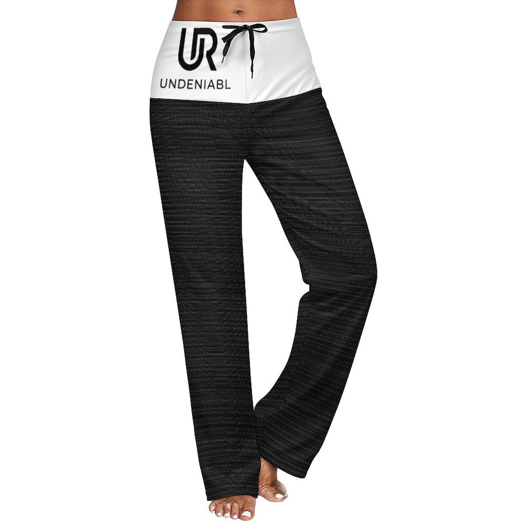 UR UNDENIABL Straight-Leg Drawstring Yoga Pants