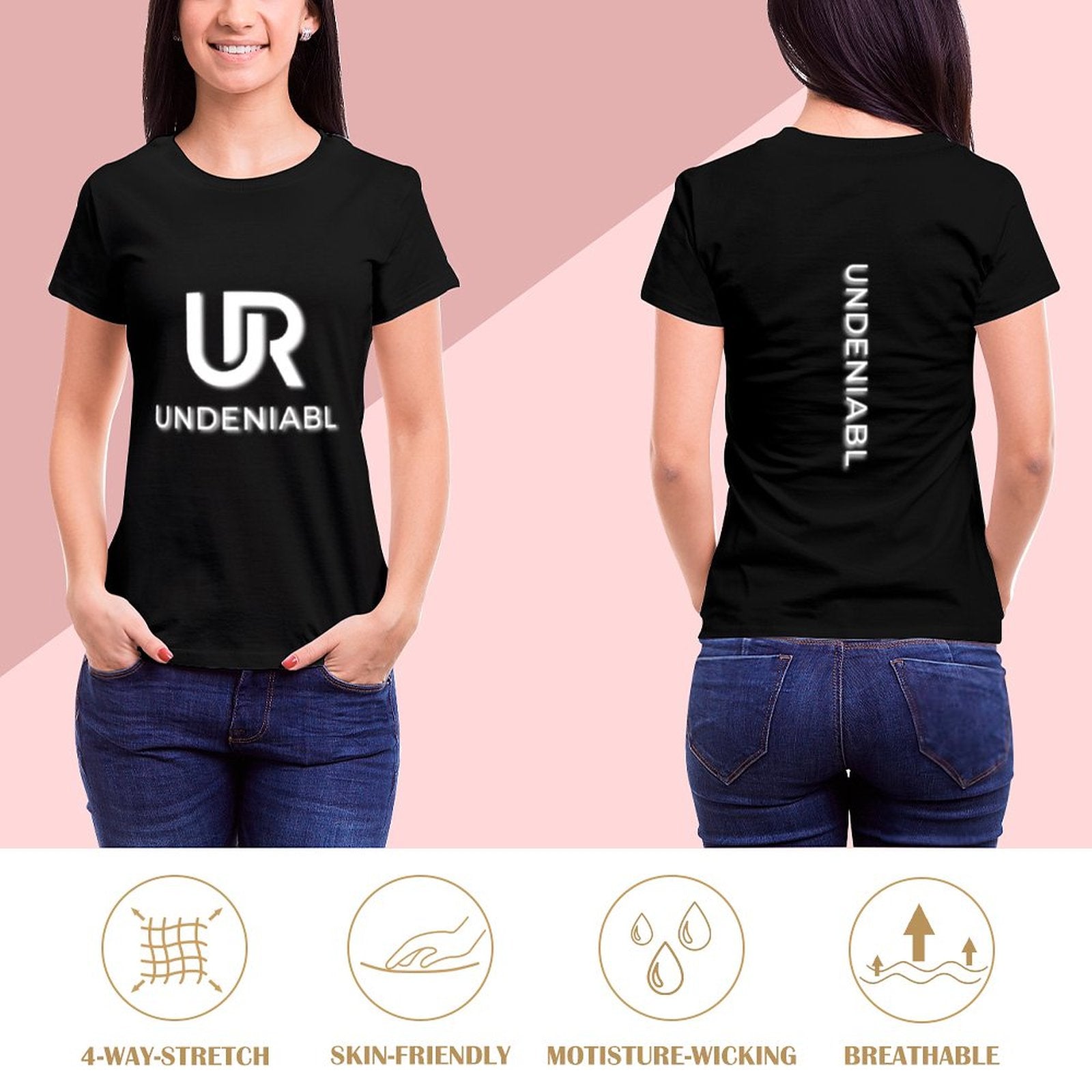UR UNDENABL Women Custom Tee