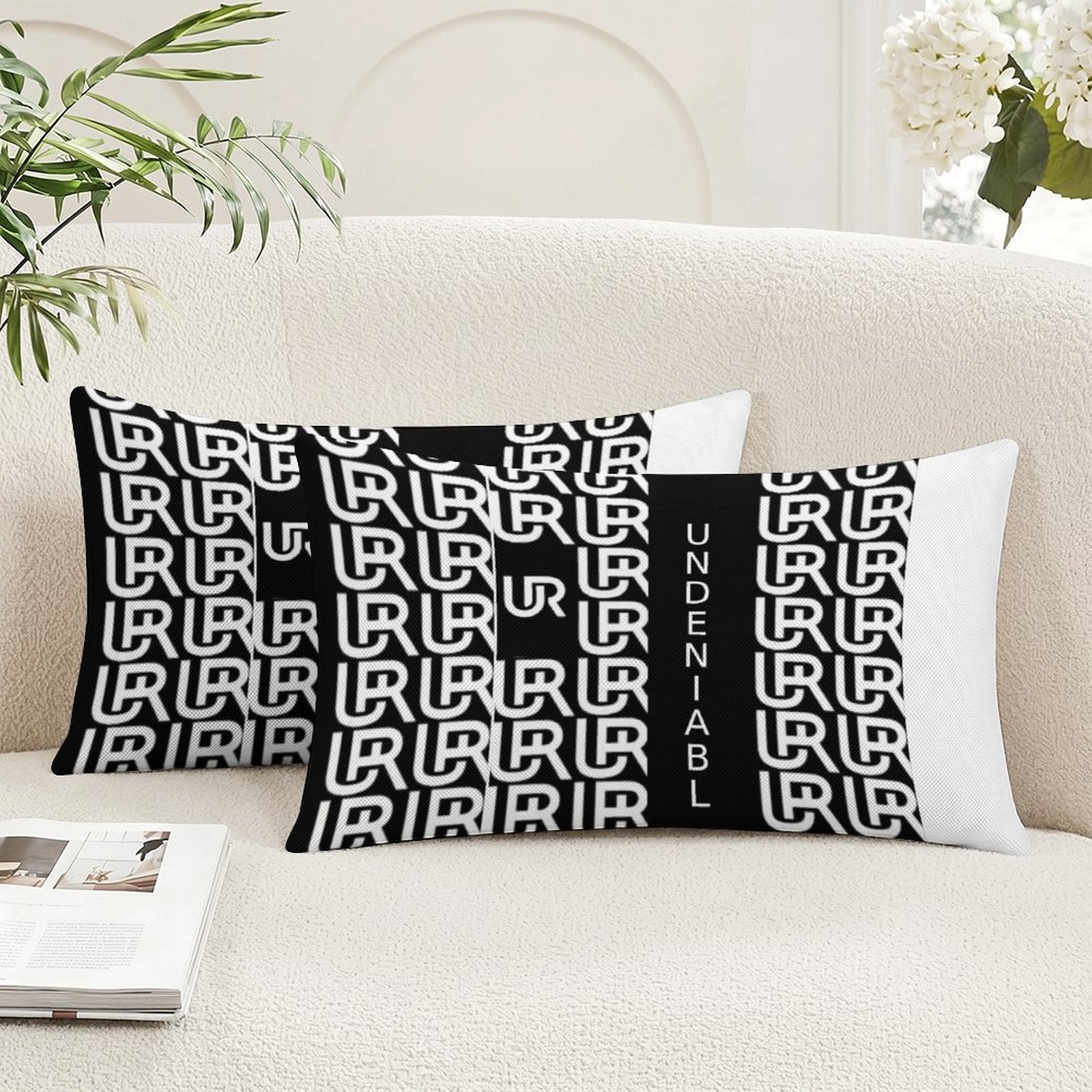 Flax Fabric Pillow Cover