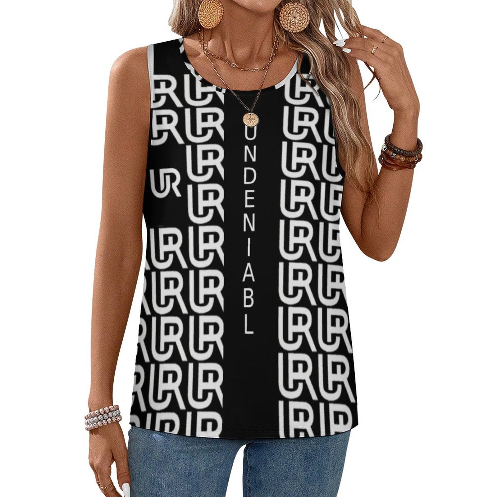 UR UNDENIABL SIGNATURE Women's Tank Top(All-Over Printing)